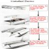 LUMINTURS 5W 21-LED SMD 5050 Wall Sconce Light Fixture Bulb Mirror Front Pic... view 3