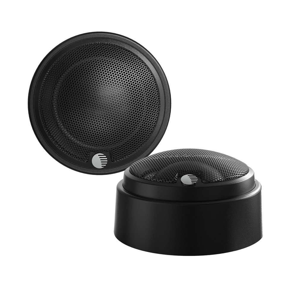 ORION XTR Series XTR1.00TW 1 Neodymium Silk Dome Tweeter | Silk Diaphragm, Surface/Flush Mount, 50W RMS, 200W Max, Built-in Crossover - Pro Car Audio Tweeter (Pair)