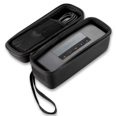 caseling Hard Case Fits Bose soundlink Mini II (1 and 2 Gen) Portable Wireless Speaker & Charger/Cable Accessories - Fits with The Bose Silicone Soft Cover - Storage Carrying Travel Bag.
