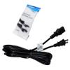 HQRP 10ft AC Power Cord Works with Cambridge Audio Azur 351R, Azur 551R, Azur 651R, Azur 751R, Topaz SR10 Home Theater Receiver Mains Cable, UL Listed view 1