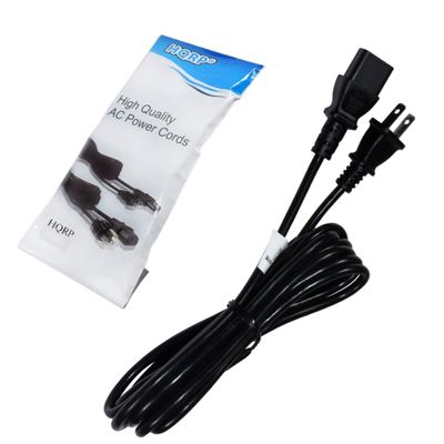 HQRP 10ft AC Power Cord Compatible with Marantz SR7500 SR8001 SR8002 SR8400 SR8500 SR9600 ZR6001 AV Surround Receiver Mains Cable, UL Listed