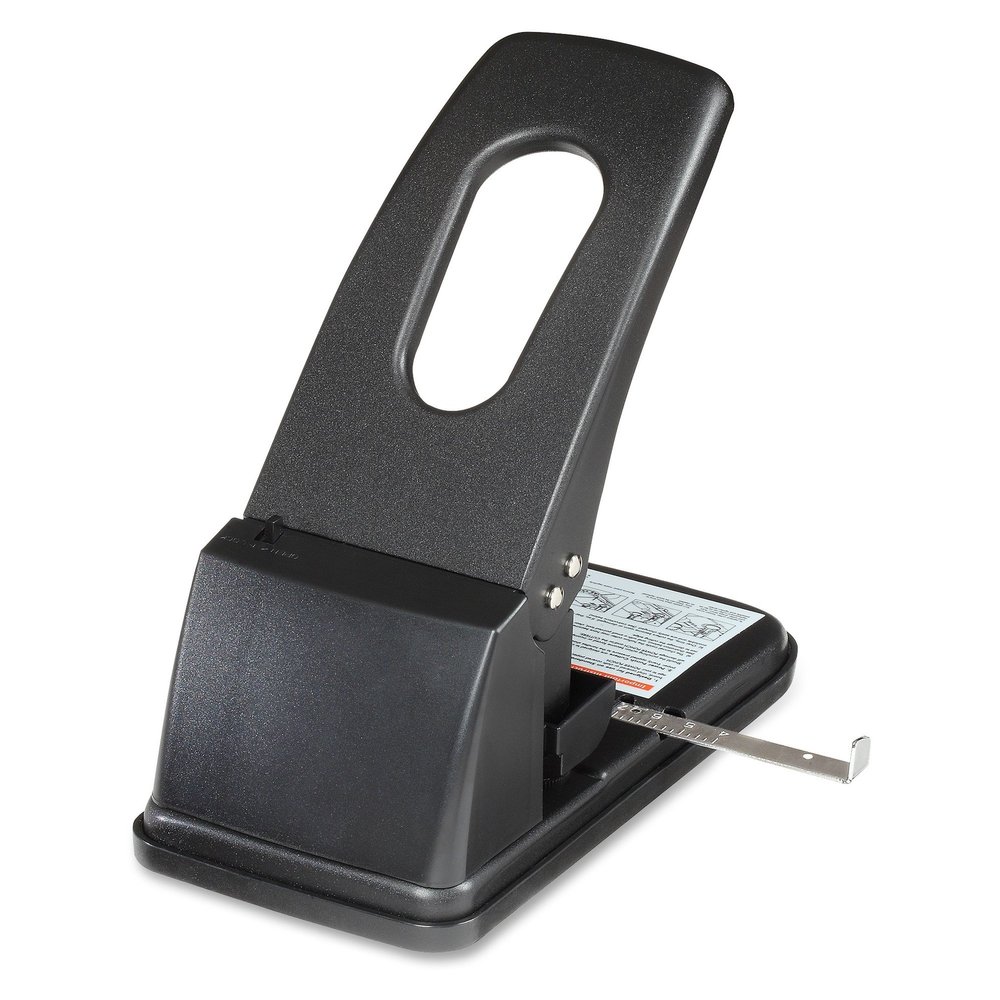 Business Source Two-Hole Power Punch