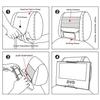 TFY Car Headrest Mount Holder for Sylvania SDVD9805 Portable DVD Player (Also fit All 7 inch - 10 inch Swivel Screen Portable DVD Player) view 2