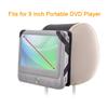 TFY Car Headrest Mount for Portable DVD Player, Also Fit Swivel & Flip Style Portable DVD Players with 9 to 9.5 inch LCD Screens - 2 Pieces view 4