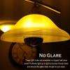ARGANOL Half Chrome Light Bulb Dimmable 6W (Equivalent 60 Watt), G80/ G25 Globe Shape 2700K Warm White Decorative LED Edison Bulb, Silver Tipped Mirror Larger Light Bulb E26 Base Pack of 4 view 4