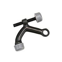 Emtek 2241 2-3/8" Height Solid Brass Hinge Pivot Stop - Medium Bronze
