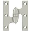 Deltana OK3025B15-L Solid Brass 3-Inch x 2 1/2-Inch Olive Knuckle Hinge view 1