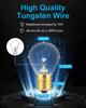 Lava Lamp Bulb 25 Watt, E17 Intermediate Base 6 Packs The Lava Original Replacement Bulb for 14.5-Inch Lava Lamp, Soft Warm White Glow, Long Life, High Temp Resistance, High-Output Heat S11 Bulb view 4