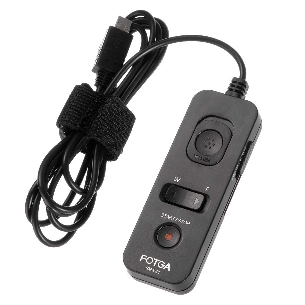 Fotga 59Inch RM-VPR1 Remote Control Shutter Release Cable for Sony A1 A9 A7 A7S A7RV A7R II III IV A9III A6500 A6600 RX100 M7 RX100M6 M4 M5 RX10M3 M4 A77 A99 II FDR-AX700 FX2 FX3 FX30 ZV-1