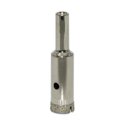 Flyshop 2Pcs Glass Hole Saw, Diamond Tipped Metal Hole Saw Drill Bits, Glass Cutting Hole Saw for Ceramic Tile, Glass, Marble, Diamond Drill bits 1/2", 12mm