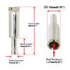 Flyshop 2Pcs Glass Hole Saw, Diamond Tipped Metal Hole Saw Drill Bits, Glass Cutting Hole Saw for Ceramic Tile, Glass, Marble, Diamond Drill bits 1/2", 12mm view 2