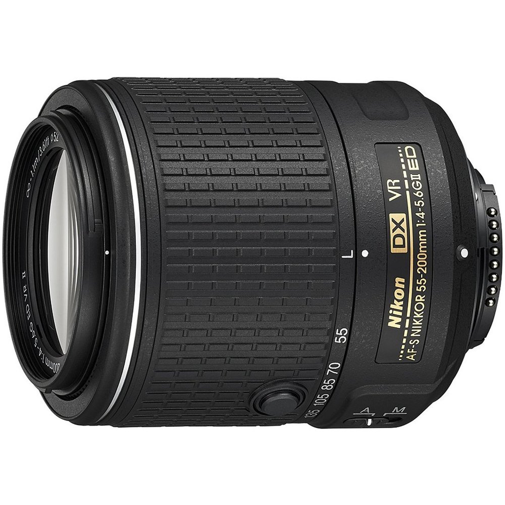 NIKON AF-S DX NIKKOR 55-200mm f/4-5.6G ED VR II Lens - White Box (New)