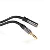 KabelDirekt  25ft  Headphone Extension Lead Cable, 3.5mm connectors (aux Audio Cable, Male Jack Plug/Female Jack, Practically Break-Proof Metal casing, Perfect for Headphones, Black) view 3