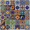 Color y Tradicion 100 Mexican Ceramic Tiles Handmade Talavera Tiles view 1