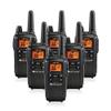 Midland LXT600VP3 36 Channel FRS Two-Way Radio - Up to 30 Mile Range Walkie Talkie - Black (Pack of 6) view 1