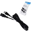 HQRP 10ft AC Power Cord Compatible with Sony Bravia KDL-46Z4100 KDL-40V4100 KDL-40V4150 KDL-40V5100 KDL-40VE5 KDL-40Z4100 HDTV TV LCD LED Plasma Mains Cable, UL Listed view 1