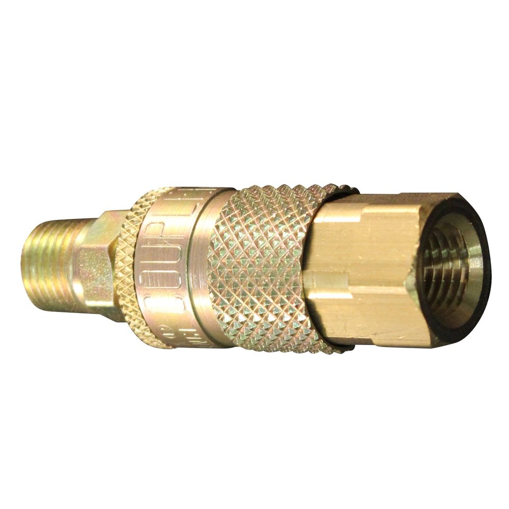 Milton S-782 1/4" NPT T Style Coupler and Plug - 2 Pieces