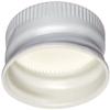FastRack White Metal Growler Caps 38mm Fits Most 1/2 and 1 Gallon Jugs, Made in USA - Beer/Kombucha/Homebrew Bottle (12) view 1