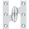 Deltana OK2520U26-L Solid Brass 2 1/2-Inch x 2-Inch Olive Knuckle Hinge view 1