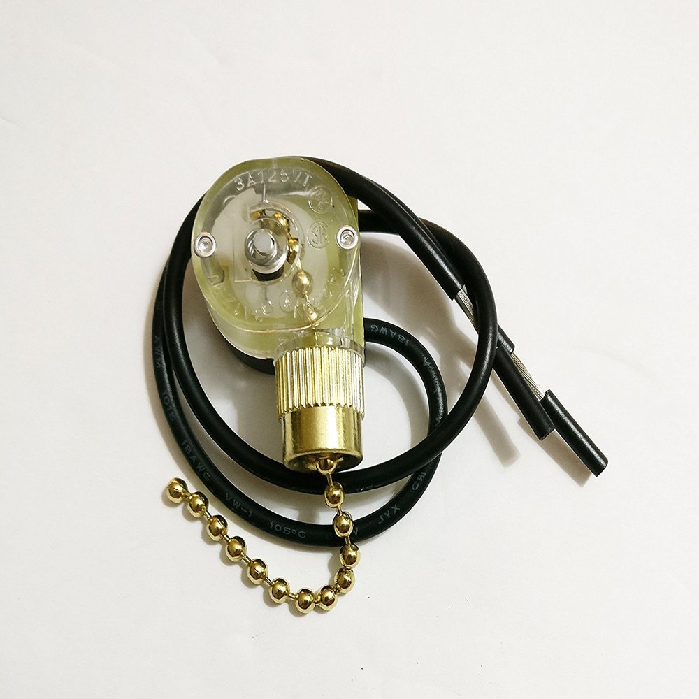 Zing Ear Ceiling Fan Light Lamp Replacement Pull Chain Switch ZE-109, Home Improvement Tool