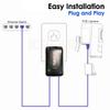 PoE Injector, 48V Power Supply Adapter,10/100Mbps IEEE 802.3af Compliant for Most POE Camera and IP Phone view 3