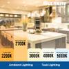 Bulbrite KX60CL/E12 60-Watt Dimmable KX-2000 Krypton/Xenon T3, Candelabra Base, Clear [6 Pack] view 3