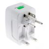 SELNA All in One International World Travel Home Wall Plug Converter AC Charger Power Adapter for Net10 / Straight Talk / Tracfone Motorola EX124G - Motorola Defy XT - Alcatel One Touch Sonic LTE / OneTouch Pop Icon / Pop Star / Mega - LG 511C - LG O view 1