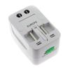 SELNA All in One International World Travel Home Wall Plug Converter AC Charger Power Adapter for Net10 / Straight Talk / Tracfone Motorola EX124G - Motorola Defy XT - Alcatel One Touch Sonic LTE / OneTouch Pop Icon / Pop Star / Mega - LG 511C - LG O view 2