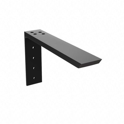 Solid Heavy Duty Steel Countertop Support Bracket, 1 Count, 10 inch, Angle L-Brackets for Shelves, DIY Projects, Made with American Steel, Hardware Included by Original Granite Bracket