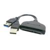 Chenyang 2 in 1 Mini SATA mSATA SSD & NGFF to 2.5" SATA III Hard Disk PCB Converter Adapter With USB 3.0 Data Cable view 3