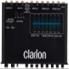 Clarion EQS755 7-Band Car Audio Graphic Equalizer with Front 3.5mm Auxiliary Input, Rear RCA Auxiliary Input and High Level Speaker Inputs, BLACK view 2
