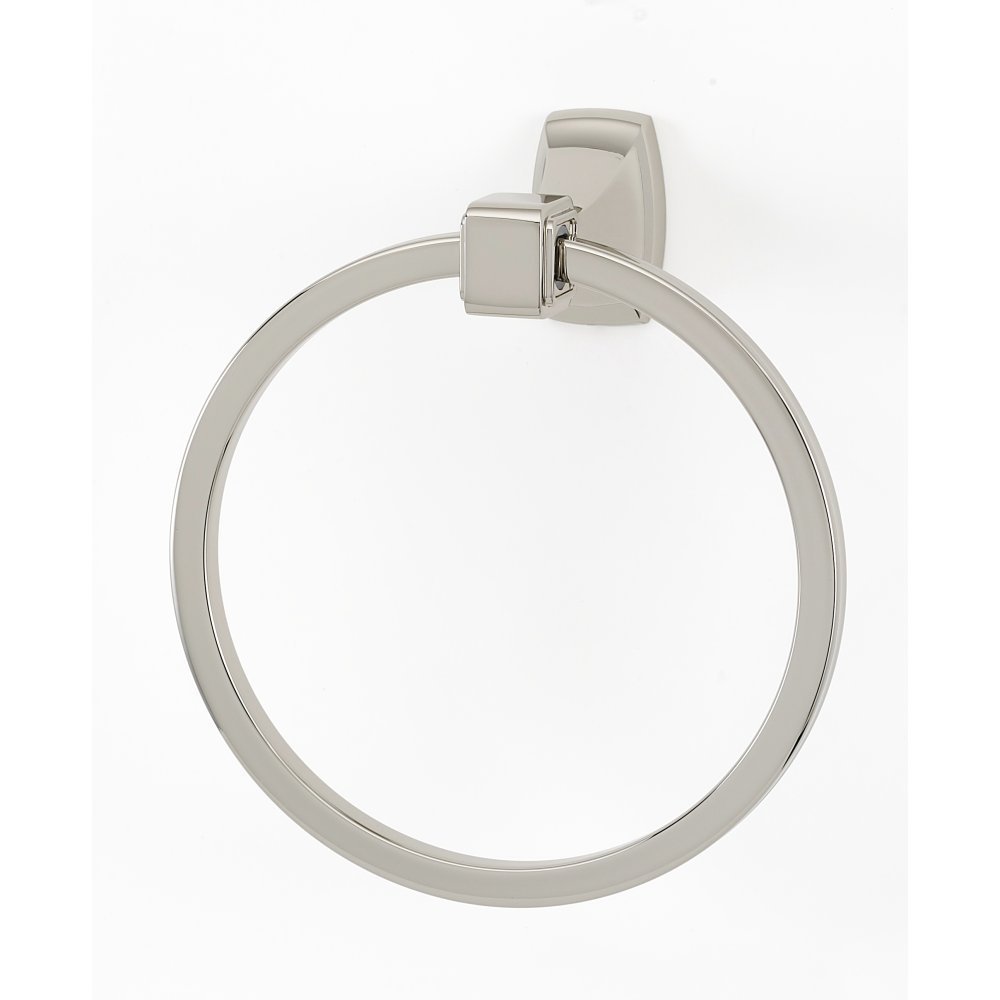 Wall Mounted Towel Ring Finish: Satin Nickel