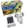 White 22 LED Motion Sensor Solar Powered Security Shed Spotlight Outdoor Light view 1