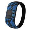 iBREK Bands for Garmin Vivofit jr/jr 2/3, Silicon Stretchy Replacement Watch Bands for Kids Boys Girls Small Large(No Tracker)-Small,Blue Camo view 1