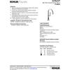 KOHLER Artifacts single-handle bar sink faucet with 13-1/16" swing spout, Arc spout design view 2