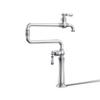 KOHLER 99271-CP Artifacts Single-Hole Deck-Mount Pot Filler Kitchen Sink Faucet with 22-Inch Extended Spout, Polished Chrome view 1