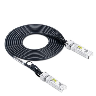 10Gtek SFP+ DAC Twinax Cable - 10GBASE-CU Passive Direct Attach Copper SFP Cable for Cisco SFP-H10GB-CU3M, Ubiquiti UniFi UC-DAC-SFP+, Meraki, Fortinet, D-Link, 26AWG, 3-Meter(10ft)