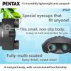 PENTAX UP 10x21 Binoculars, Lightweight & Compact with 10x Magnification, Bak4 Prisms, Rubber Coated Eyepieces, 25-Year Manufacturer's Warranty view 3