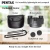 PENTAX UP 10x21 Binoculars, Lightweight & Compact with 10x Magnification, Bak4 Prisms, Rubber Coated Eyepieces, 25-Year Manufacturer's Warranty view 4