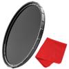 Breakthrough Photography 72mm X2 3-Stop Fixed ND Filter for Camera Lenses, Neutral Density Professional Photography Filter, MRC8, H-K9L Glass, Nanotec, Ultra-Slim, Weather-Sealed view 1