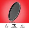 Breakthrough Photography 72mm X2 3-Stop Fixed ND Filter for Camera Lenses, Neutral Density Professional Photography Filter, MRC8, H-K9L Glass, Nanotec, Ultra-Slim, Weather-Sealed view 2