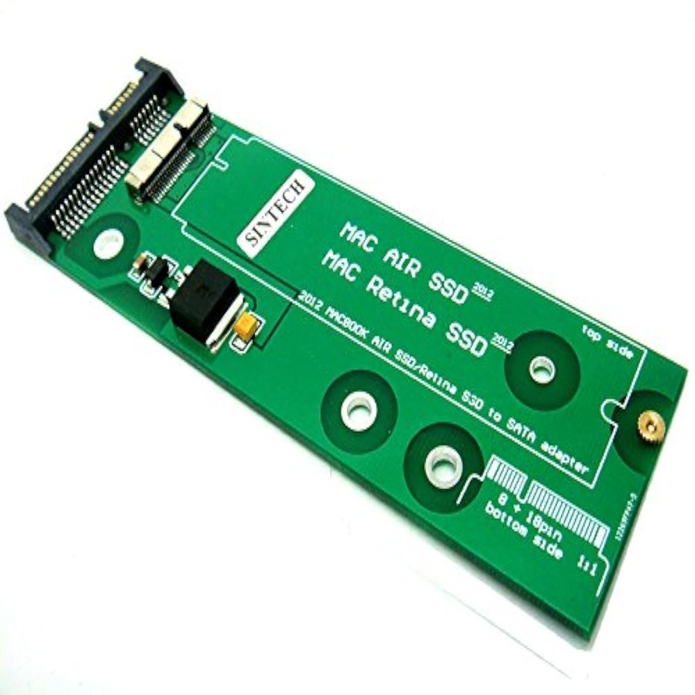 Sinech 26Pin to SATA Adapter Card,Compatible with SSD from 2012 Year MacBook Air/PRO Retina