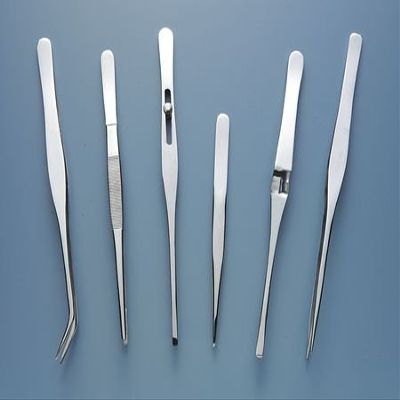 Tweezer Set, Plastic Pouch, 5 Pc