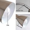 LUMINTURS(TM 3W LED Desk Table Light Bedroom Bedside Office Studio Modern Fixture Clip Clamp Lamp Plug-in view 3