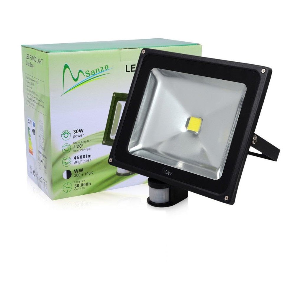 Porpora 30W LED Security Flood Light (1 Pack) Ideal for Outdoor Lighting Such as Parking lot Lighting, Construction Building, Advertisement Billboard, Landscape