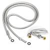 Ana Bath Extra Long and Flexible 96 Inch Stainless Steel Shower Hose with Brass Nuts/Anti-Twist/Chrome Plated Finish view 1