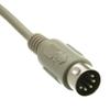 CableWholesale PS/2 to at Keyboard Adapter, MiniDin6 (PS/2) Female to Din5 (at) Male, 6 inch view 2