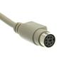 CableWholesale PS/2 to at Keyboard Adapter, MiniDin6 (PS/2) Female to Din5 (at) Male, 6 inch view 3