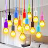 Lightingsky Colorful E26 Silicone Ceiling Lamp Holder DIY Textile Ceiling Light Cord Pendant Light Scoket (Coffer, 1 Meter) view 3