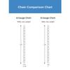 Accessory Chain - 10' of 9 Gauge Chain in Polished Chrome view 4